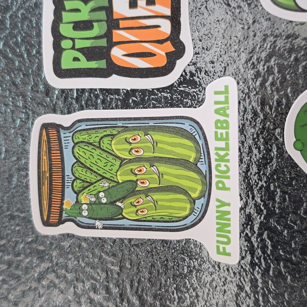 Pickle Stickers - Bag #42 - Set of 6 - NWOT - Picture 2 of 9